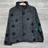 NEW Fleece Jacket Dots 4-5