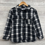 Plaid Button Up Shacket 10-12