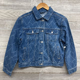 NEW Denim Jacket Hearts 10-12