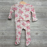 Ruffle Viscose Outfit Flowers 6M