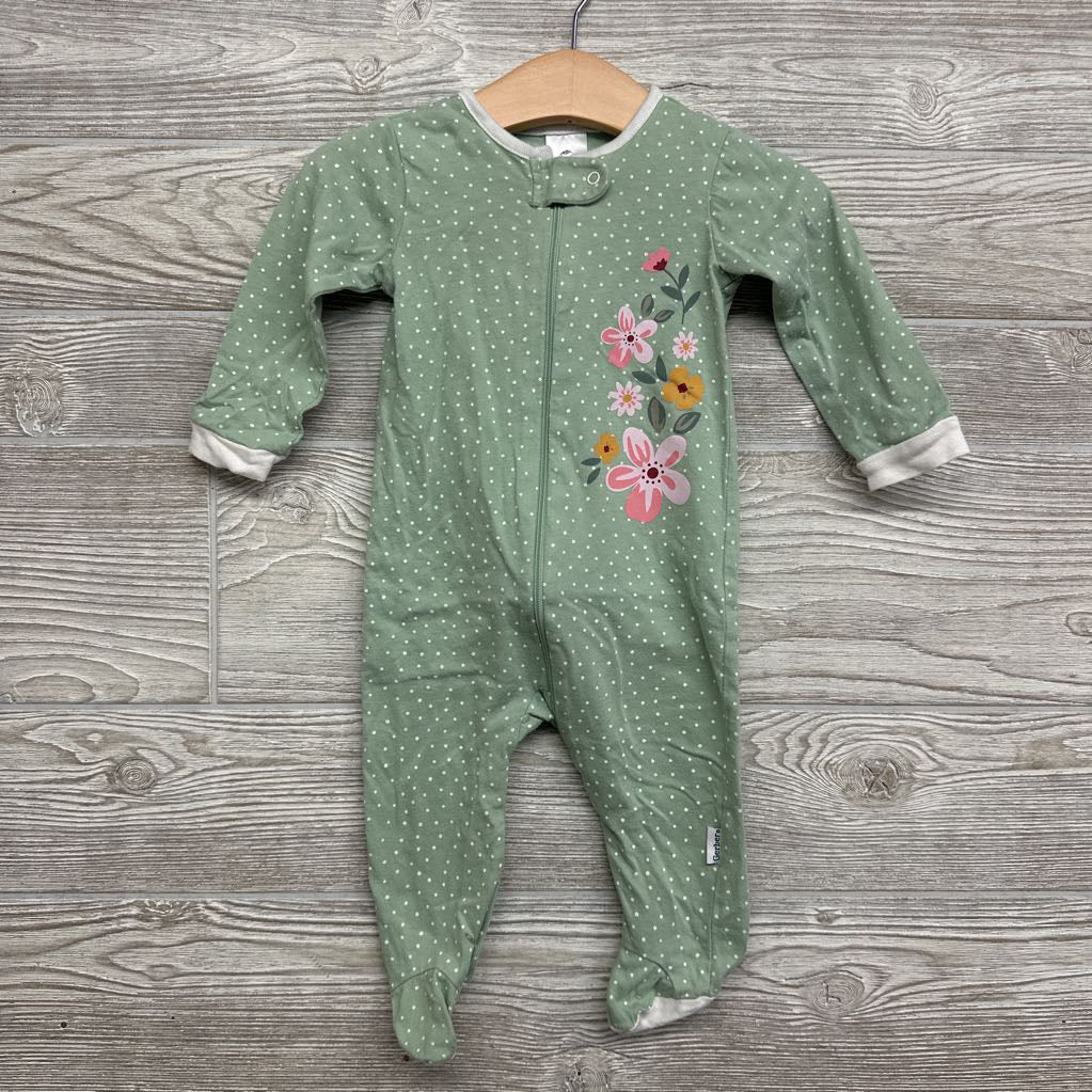 Sleeper Flowers & Dots 3-6M