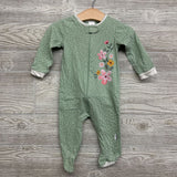 Sleeper Flowers & Dots 3-6M