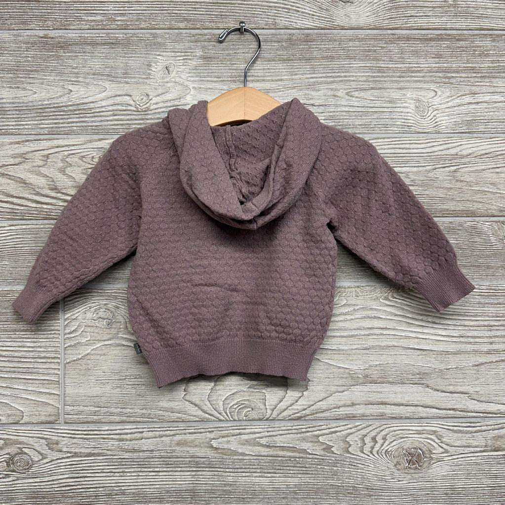 Textured Shirt W/ Hood 12M