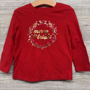 LS Shirt Merry & Bright 3t