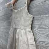 Tank Smocked Muslin Dress 8