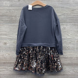 Crewneck Dress Sequins 8