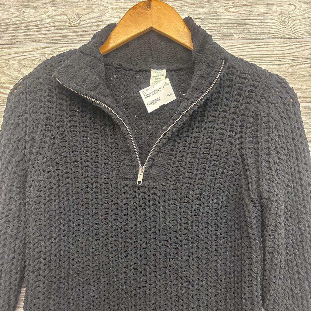 Chunky 1/4 Zip Sweater 7-8