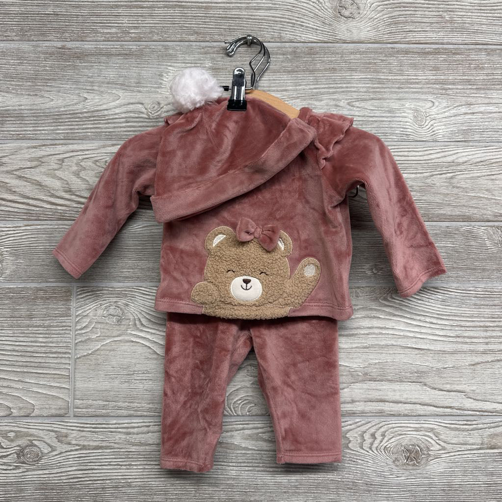 Plush Shirt & Pants Bear 0-3M