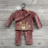 Plush Shirt & Pants Bear 0-3M