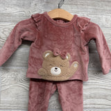 Plush Shirt & Pants Bear 0-3M