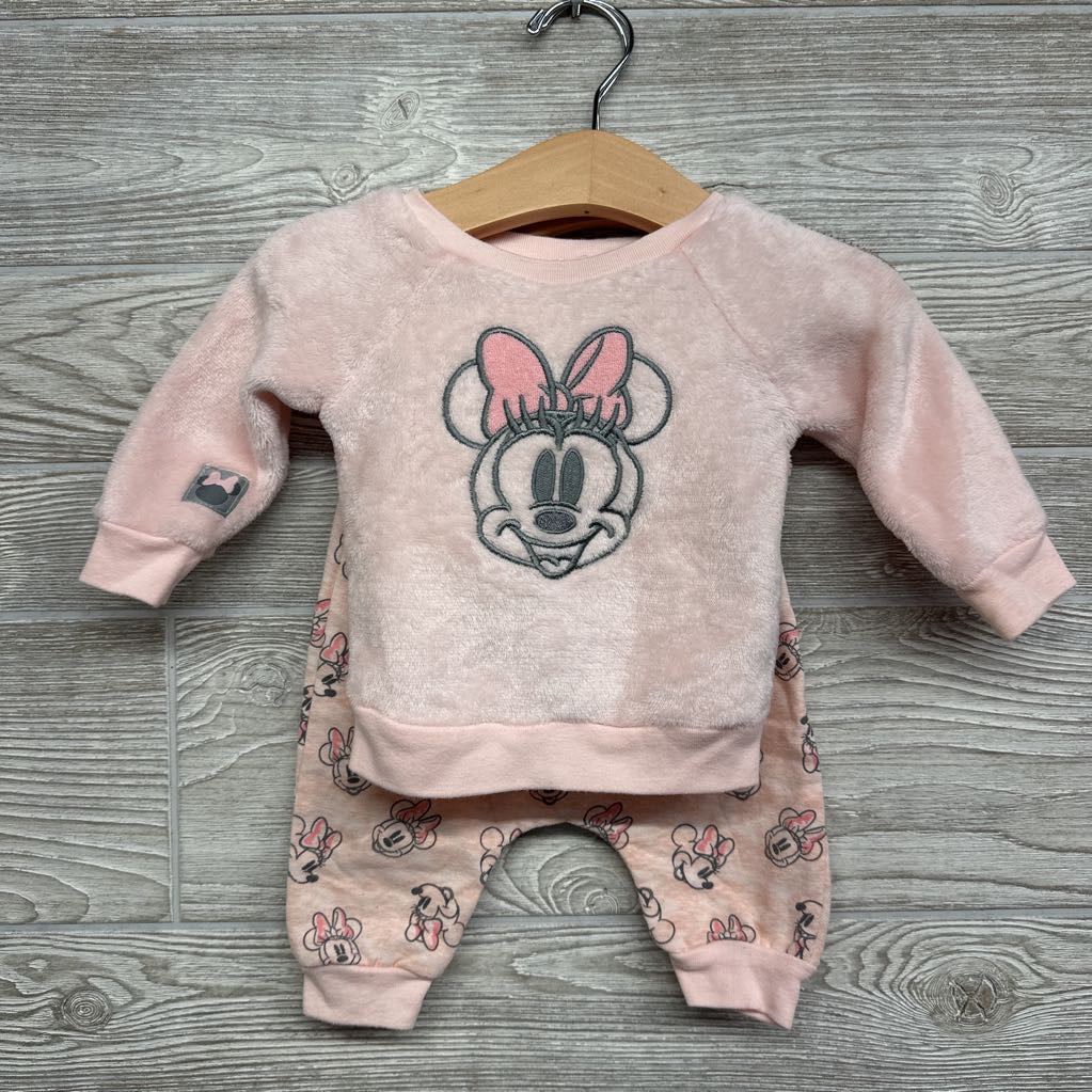 Plush Pullover & Leggings Minnie Mouse 3-6M