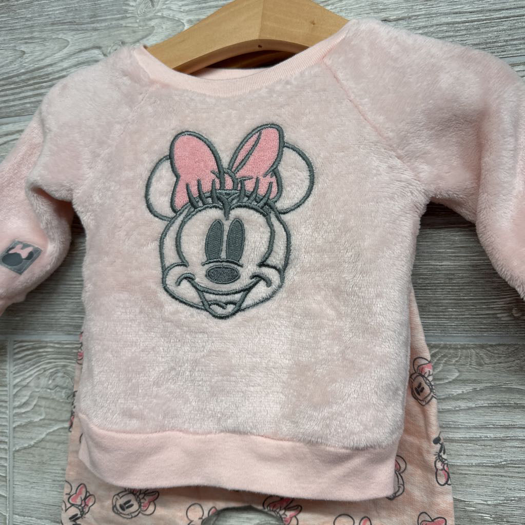 Plush Pullover & Leggings Minnie Mouse 3-6M