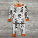2 Pc Pj Skeleton Mickey Mouse 4t