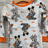 2 Pc Pj Skeleton Mickey Mouse 4t