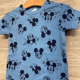Organic 2 Pc Pj Mickey Mouse 4t