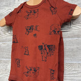 Ribbed Bodysuit & Pants Bears 3M