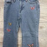 High Rise Flare Jeans Butterflies 7