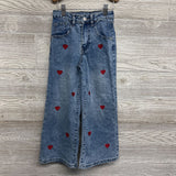 Wide Leg Jeans Hearts 7-8