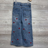 Wide Leg Jeans Hearts 7-8