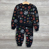 Crewneck & Jogger Sweatpants Jack Skellington 4t