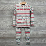 2 Pc Henley Pj Let It Snow 4