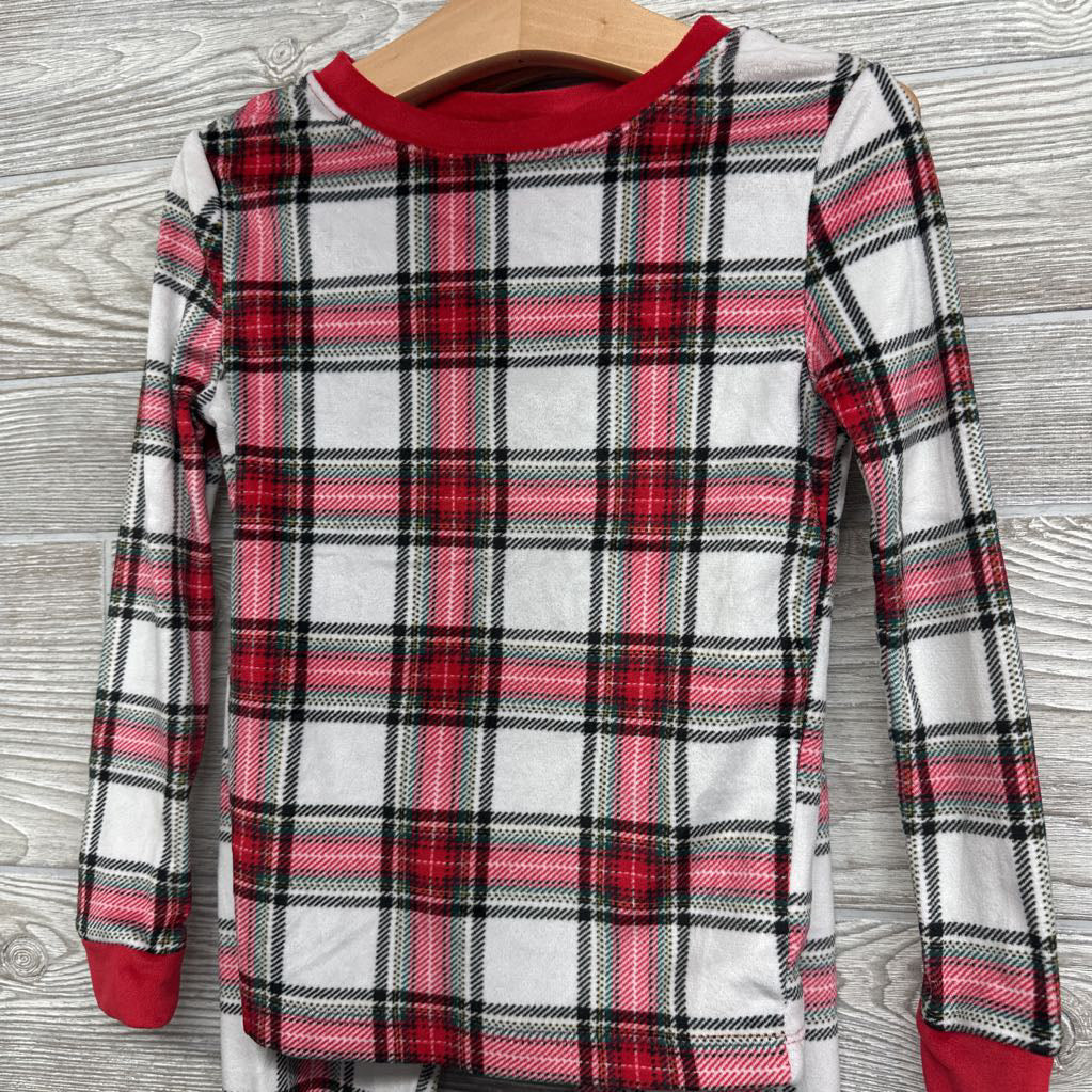 2 Pc Plush Plaid Pj 5