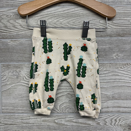 LS Bodysuit Cactus & Pants NB