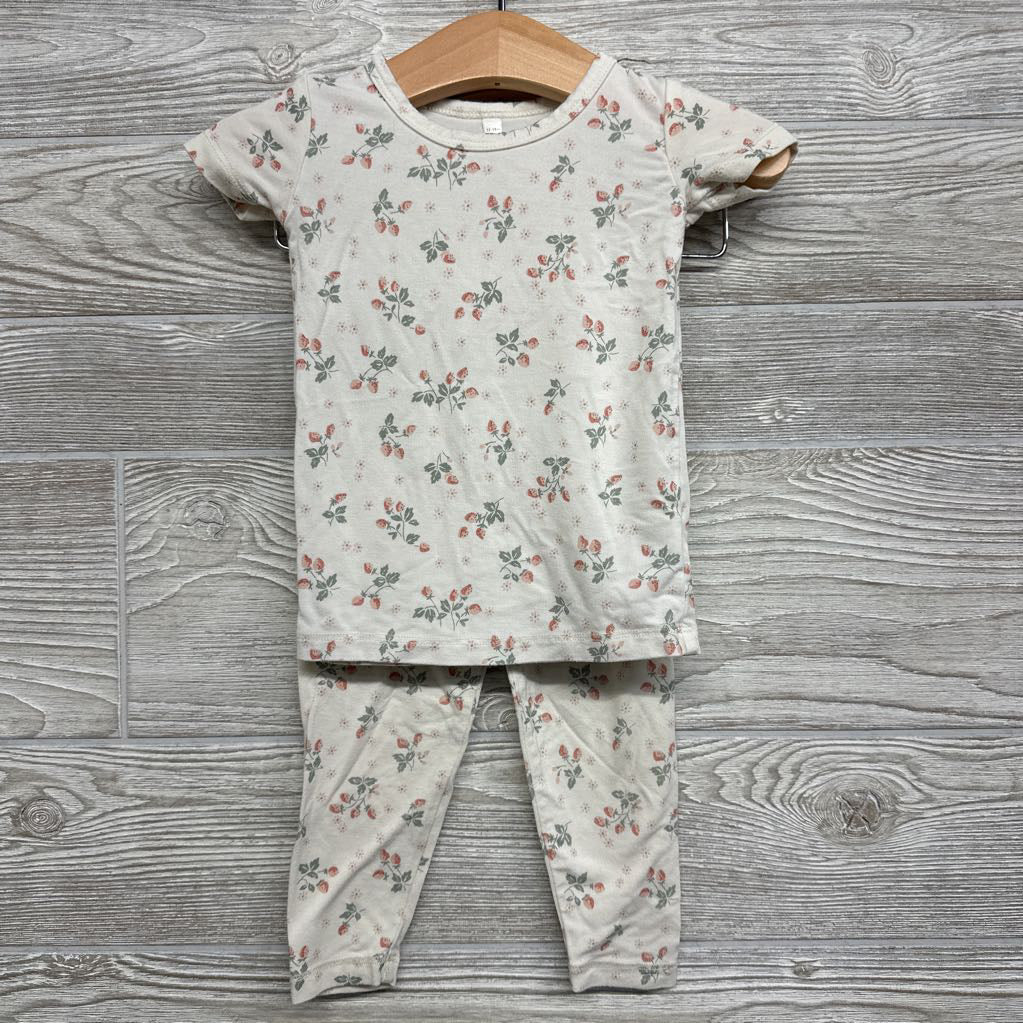 2 PC Pj Bamboo Pj Flowers 12-18M