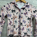 Plush Button Up 2 Pc Pj Bows 6