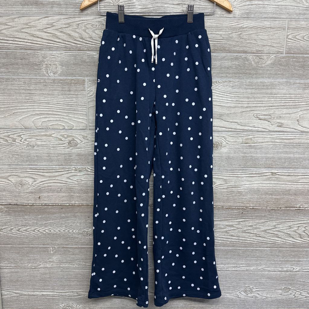 French Terry Wide Pants Polka Dots 10