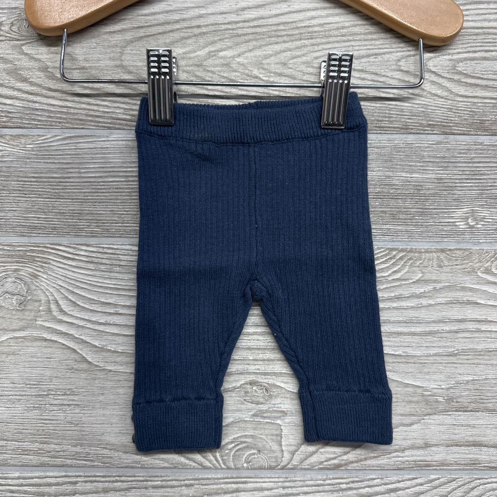 Plaid Blouse & Ribbed Sweater Pants NB