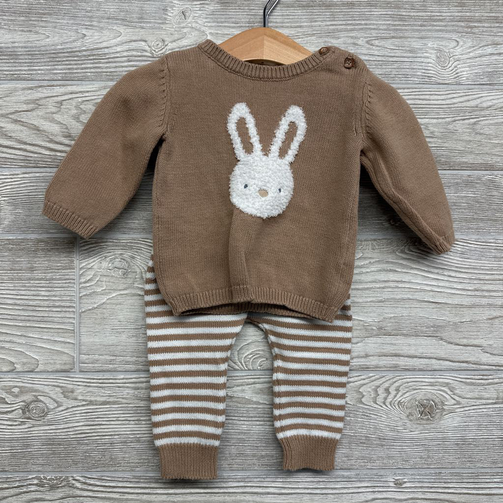 Sweater Rabbit & Pants Striped 9M