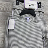 NEW Jersey LS Shirt, Pants & Hair Clip 10-12