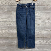 Drawstring Pull On Straight Jeans 6