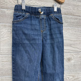 Drawstring Pull On Straight Jeans 6