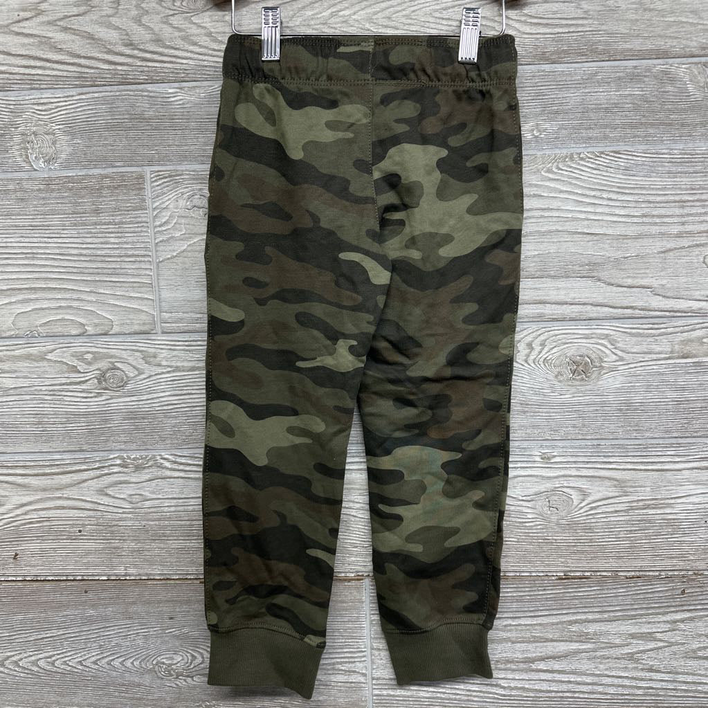 French Terry Camo Jogger Sweatpants 4t