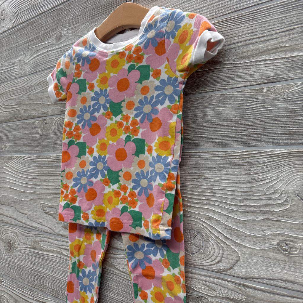 2 Pc Pj Flowers 18-24M