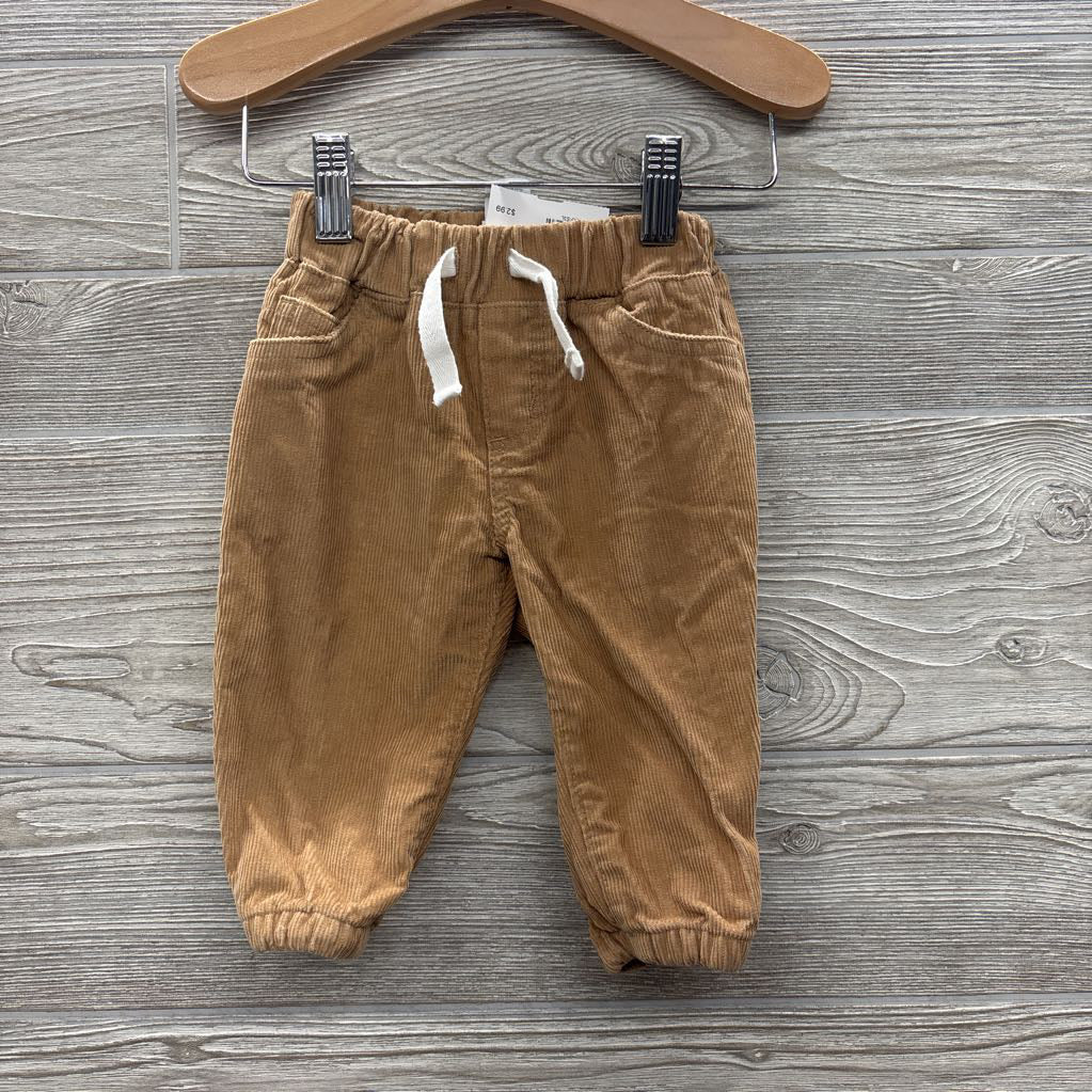 Drawstring Pull On Corduroy Pants 6M