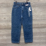 NEW High Rise Slouchy Straight Jeans Hearts 12