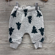 Quilted Jogger Pants Trees 0-3M
