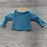 Ribbed LS Bodysuit & Pants Dots NB