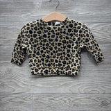 Waffle Knit Shirt & Pants Animal Print 3-6M
