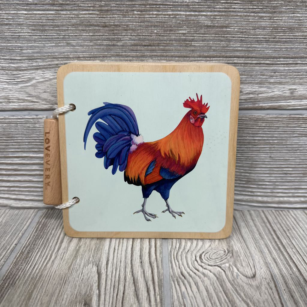 Wooden Book Animals