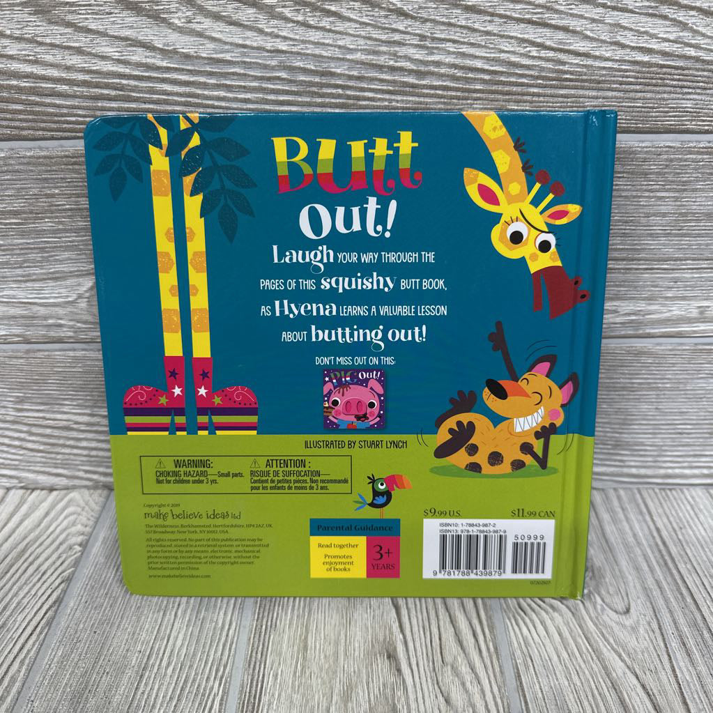 Butt Out Board Book