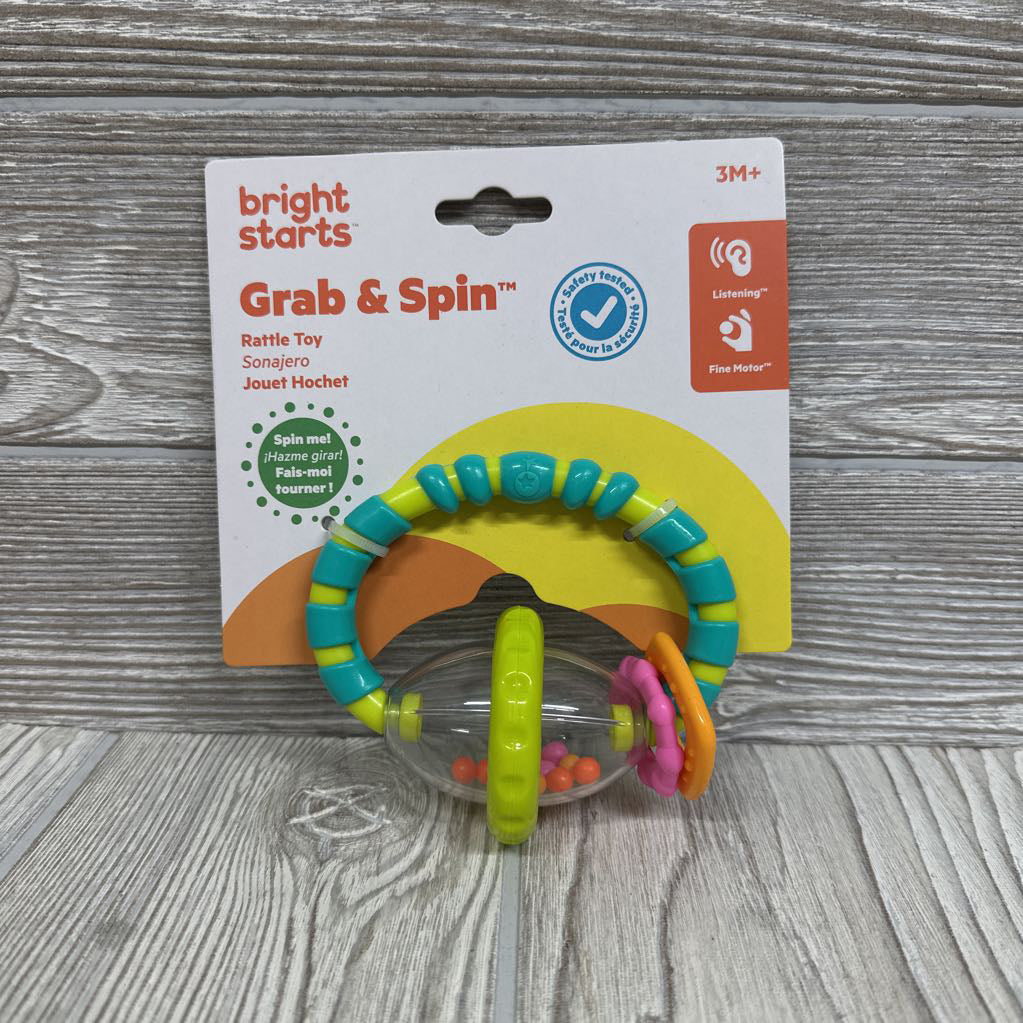 NEW Grab & Spin Rattle