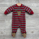 Blanket Sleeper Stripes Moose NB