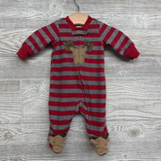 Blanket Sleeper Stripes Moose NB