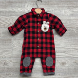 Gingham Outfit Rabbit 6M