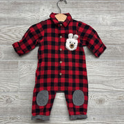 Gingham Outfit Rabbit 6M