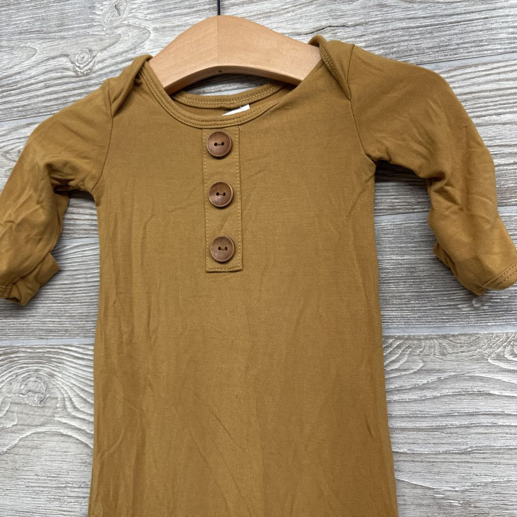 Bamboo Knotted Gown 0-3